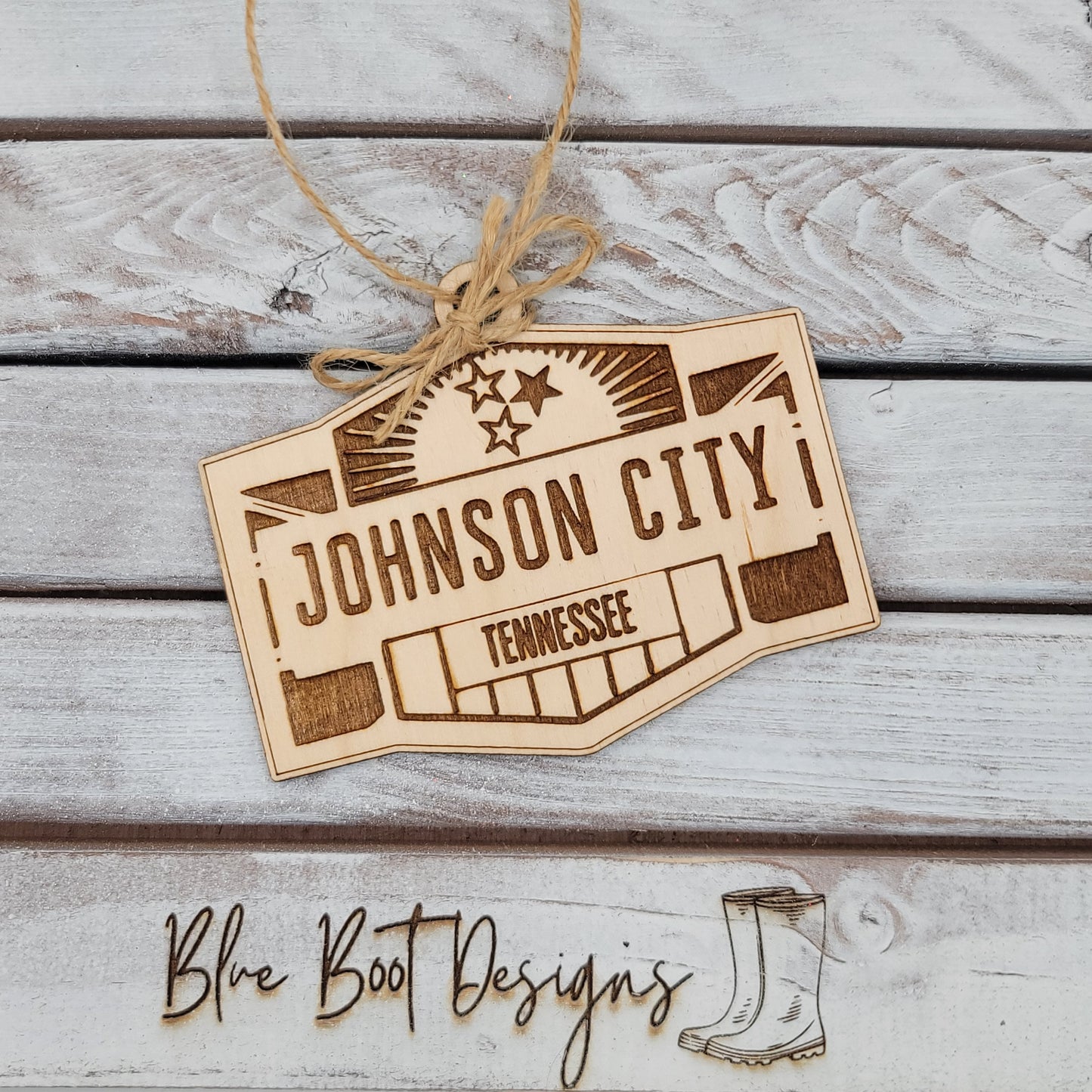 Johnson City Tennessee Ornament