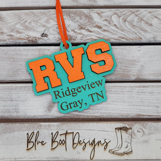 Ridgeview RVS Ornament / Car Charm