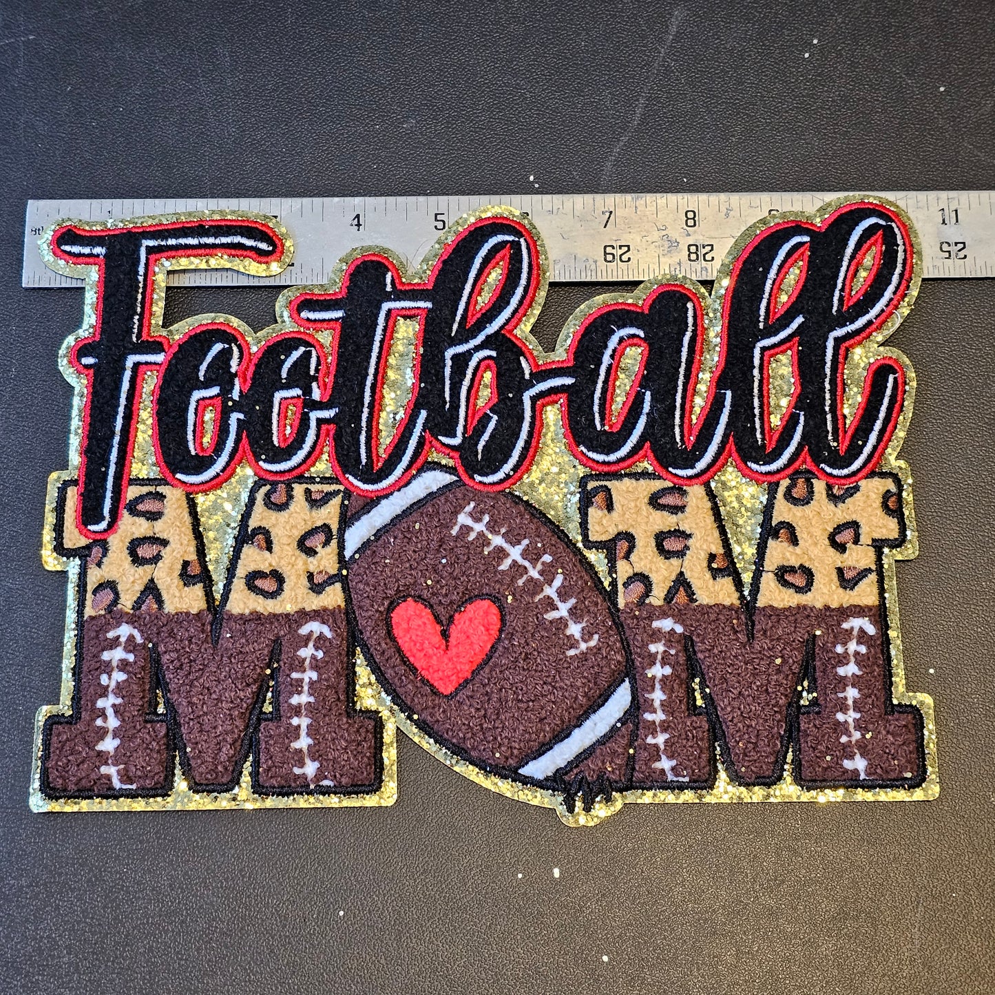 Football Mom Patch