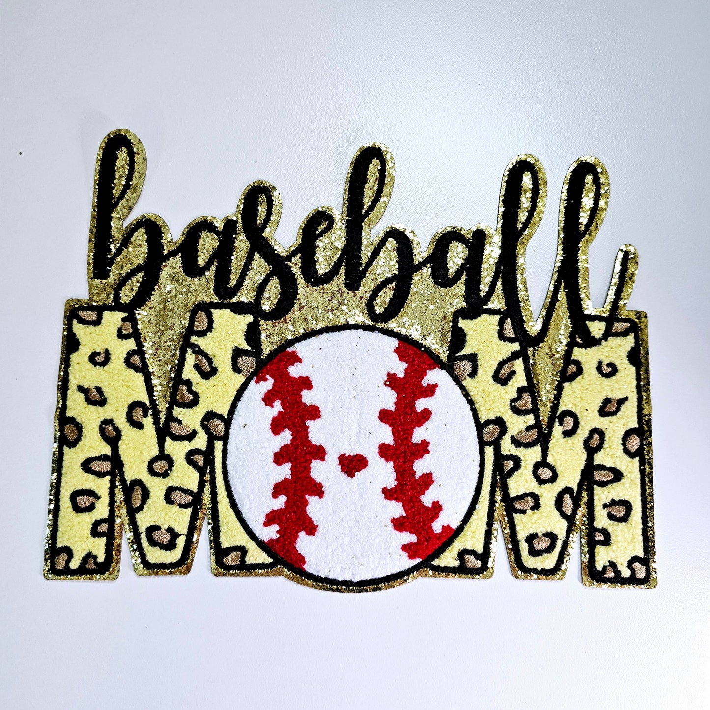 Baseball Mom Patch