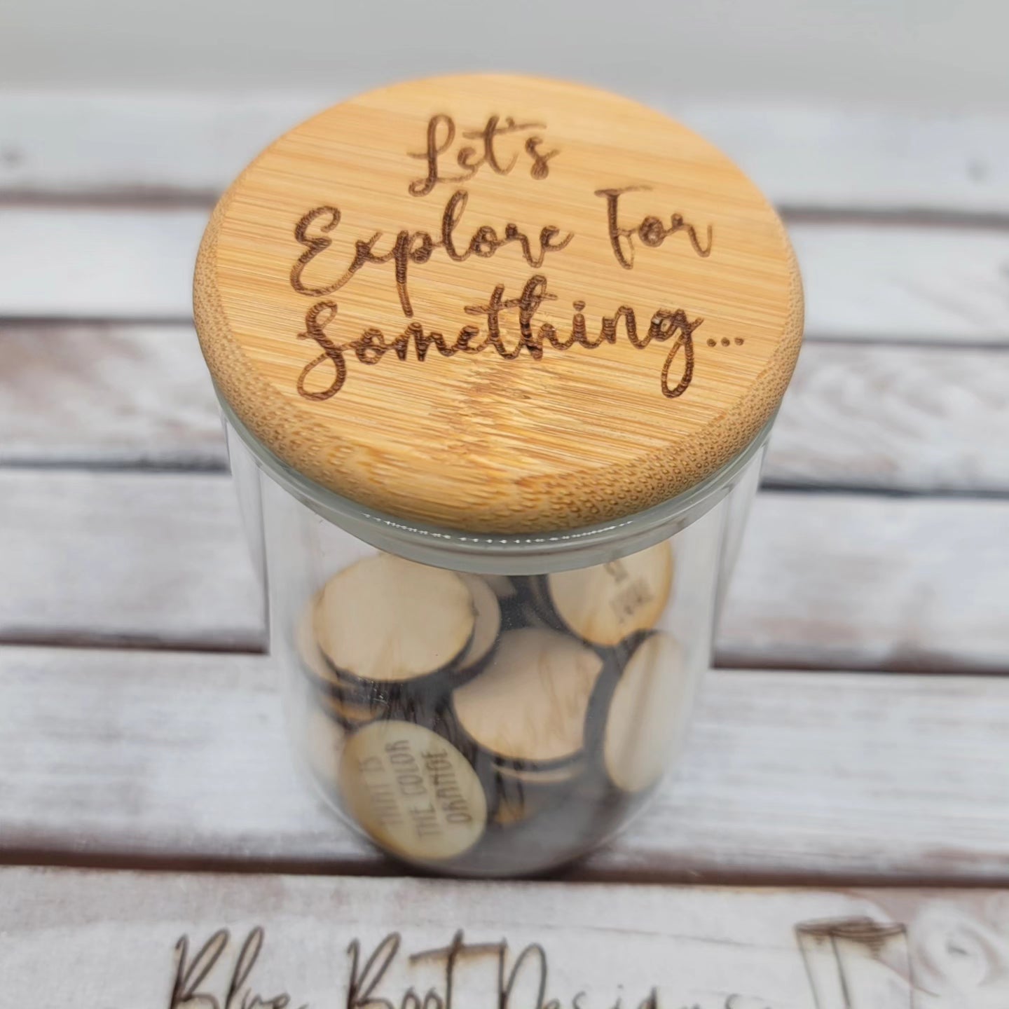 Let's explore for something jar