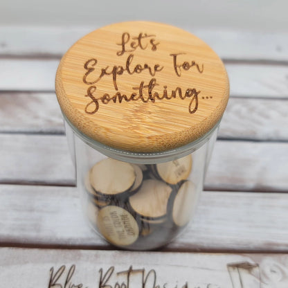 Let's explore for something jar