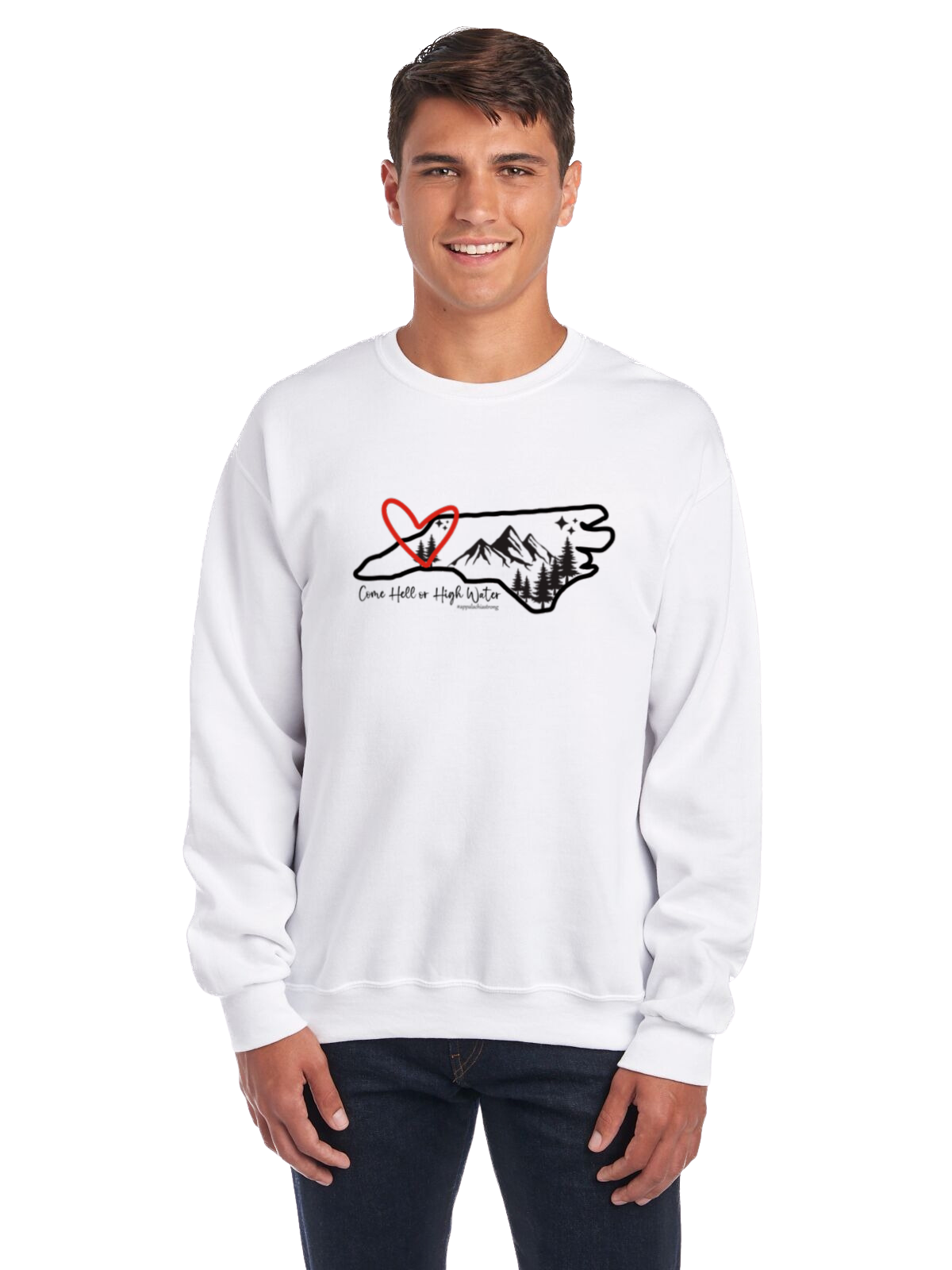 Come Hell or High Water Crewneck Sweatshirt (North Carolina)