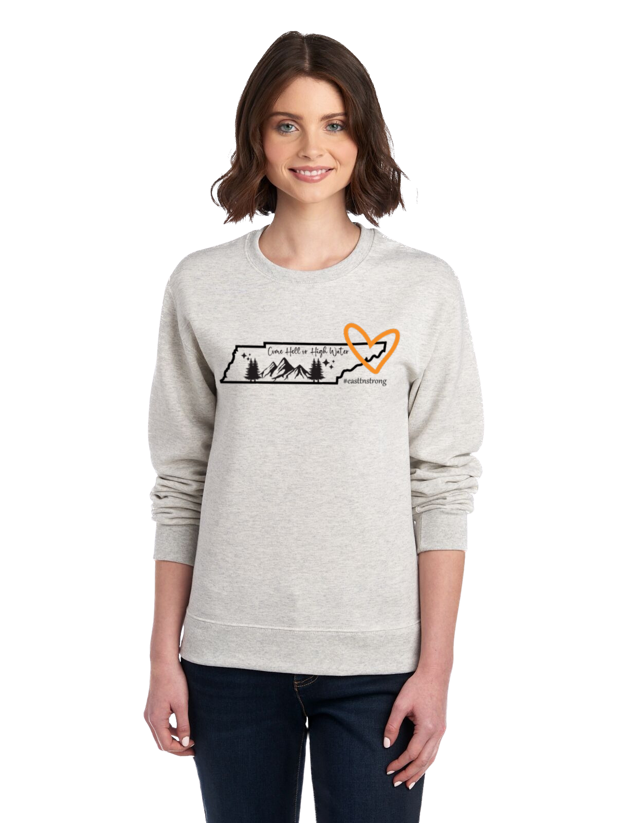 Come Hell or High Water Crewneck Sweatshirt (Tennessee)